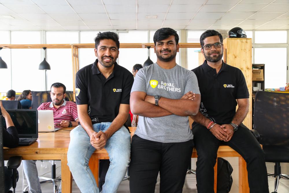 The Weekend Leader - Story of Royal Brothers, bike rental company, founders, Abhishek Chandrashekar, Akash Suresh and Kuldeep Purohit