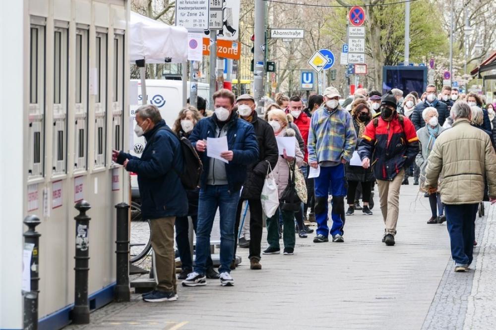 The Weekend Leader - Germany's Covid incidence rate rises to all-time high