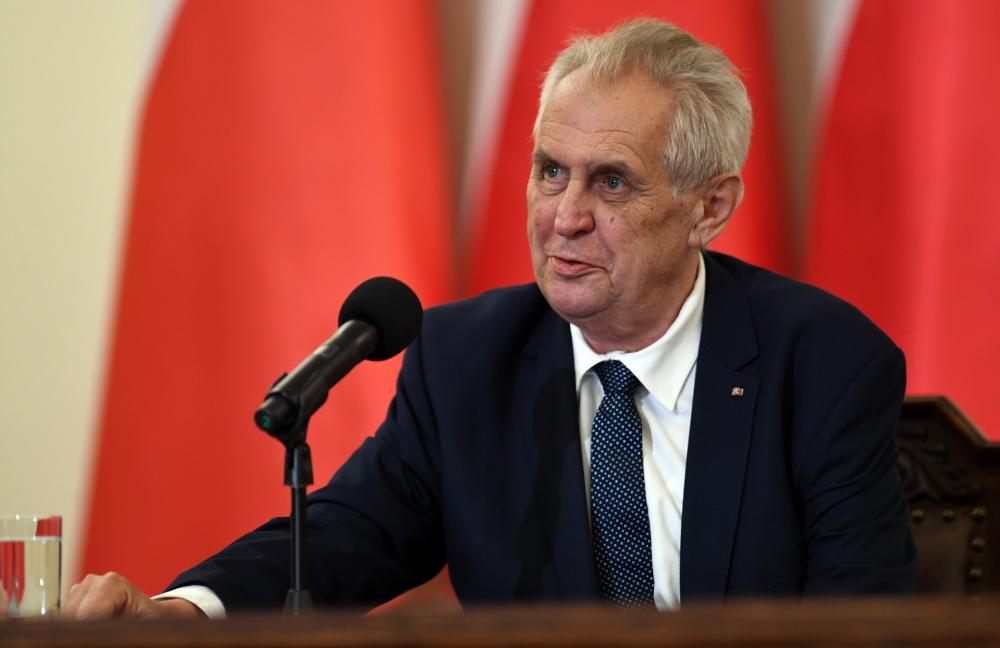 The Weekend Leader - Czech President hospitalised