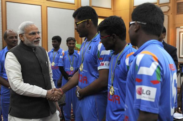 The Weekend Leader - Poor, 'unrecognised' blind cricketers do India proud 