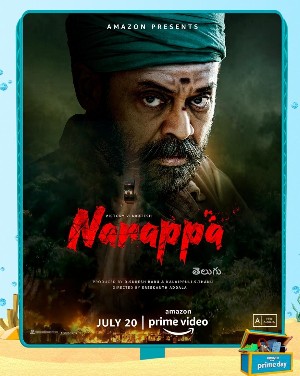 The Weekend Leader - Venkatesh Daggubati-starrer 'Narappa' to release digitally on July 20