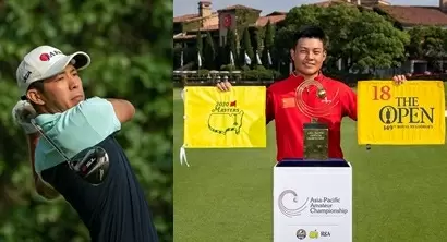 Golfers Lin, Nakajima ready for titanic battle for Asia-Pacific Amateur