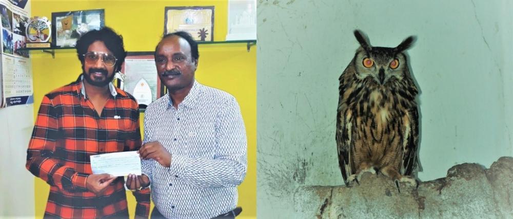 The Weekend Leader - Surya Tej to adopt Great Indian Horned Owl at Hyderabad Zoo