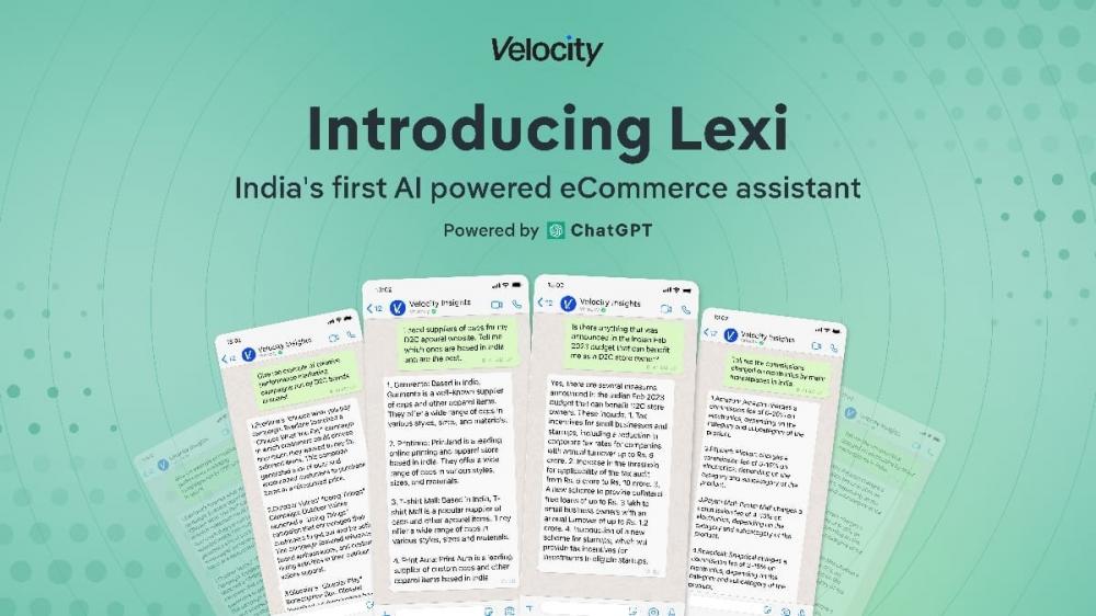 The Weekend Leader - Velocity launches India's first ChatGPT-powered AI chatbot 'Lexi'