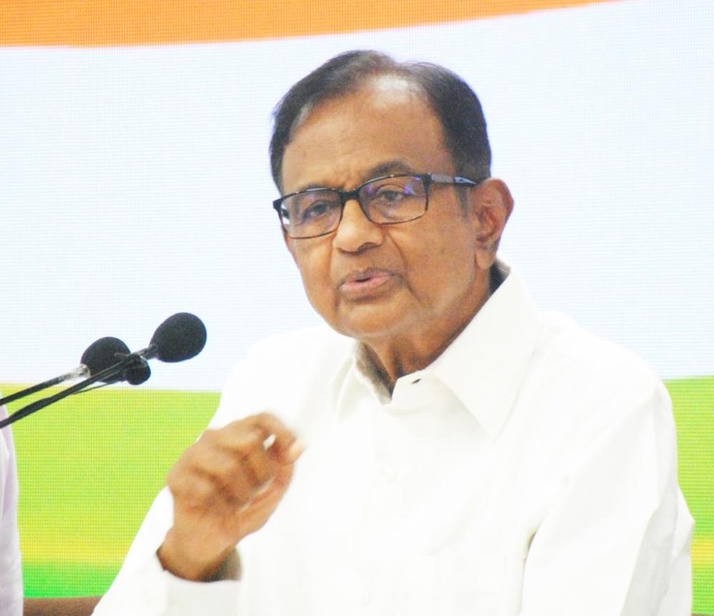 The Weekend Leader - Modi govt responsible for high inflation, fuel price hike: Chidambaram