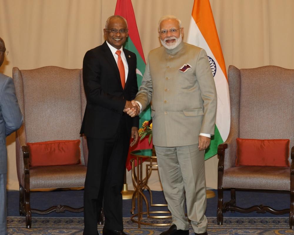 The Weekend Leader - India, Maldives review bilateral relations, mutual cooperation