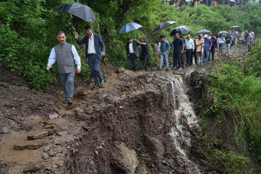 The Weekend Leader - 41 Killed in Flash Floods and Landslides: State of Emergency in Shimla and Solan Districts