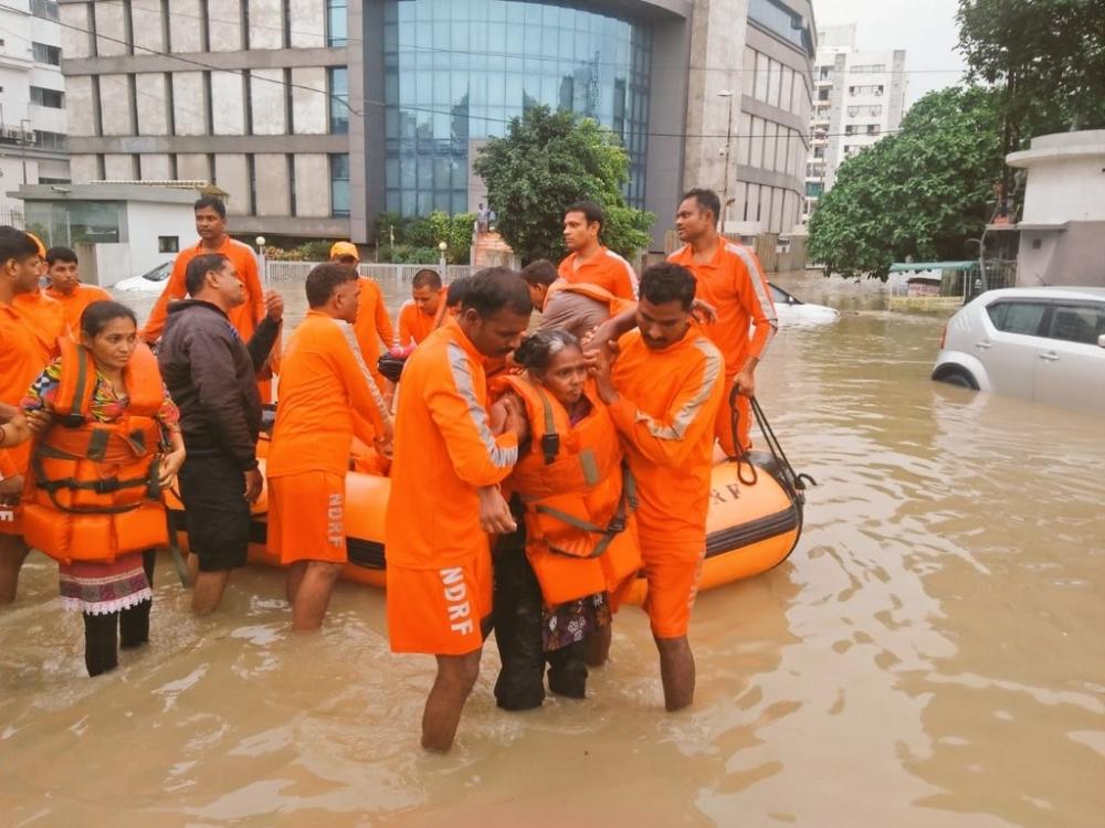 The Weekend Leader - NDRF deploys 20 teams in Gujarat after heavy rainfall