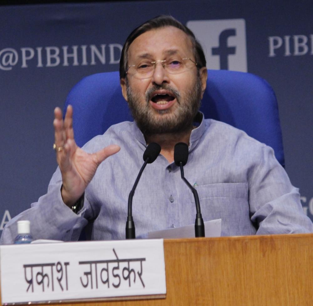 The Weekend Leader - ﻿Javadekar announces Centre's 