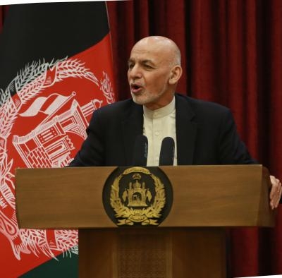 The Weekend Leader - President Ashraf Ghani, close aides have left Afghanistan