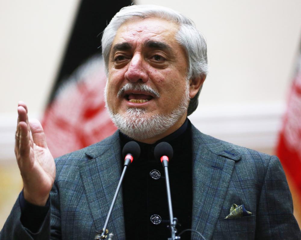 The Weekend Leader - Abdullah confirms Ghani has left Afghanistan, likely for Tajikistan