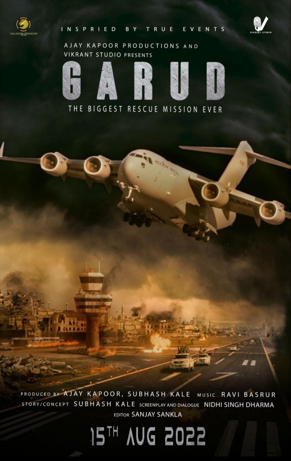 The Weekend Leader - Ajay Kapoor, Subhash Kale announce 'Garud' based on Afghan rescue crisis