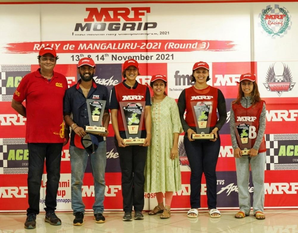 The Weekend Leader - INRC: Defending champ Aishwarya makes it three wins in a row