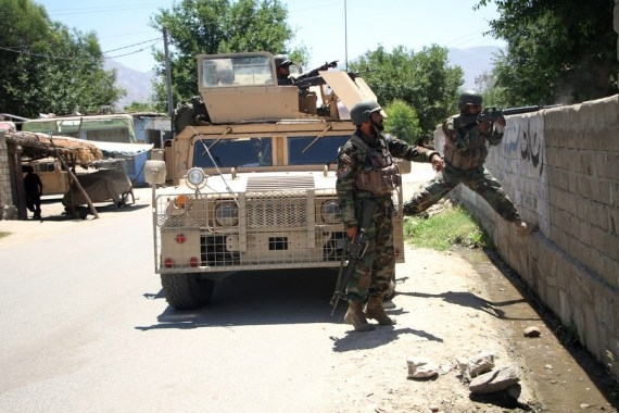 The Weekend Leader - Govt security forces retake district, evict militants in Afghanistan