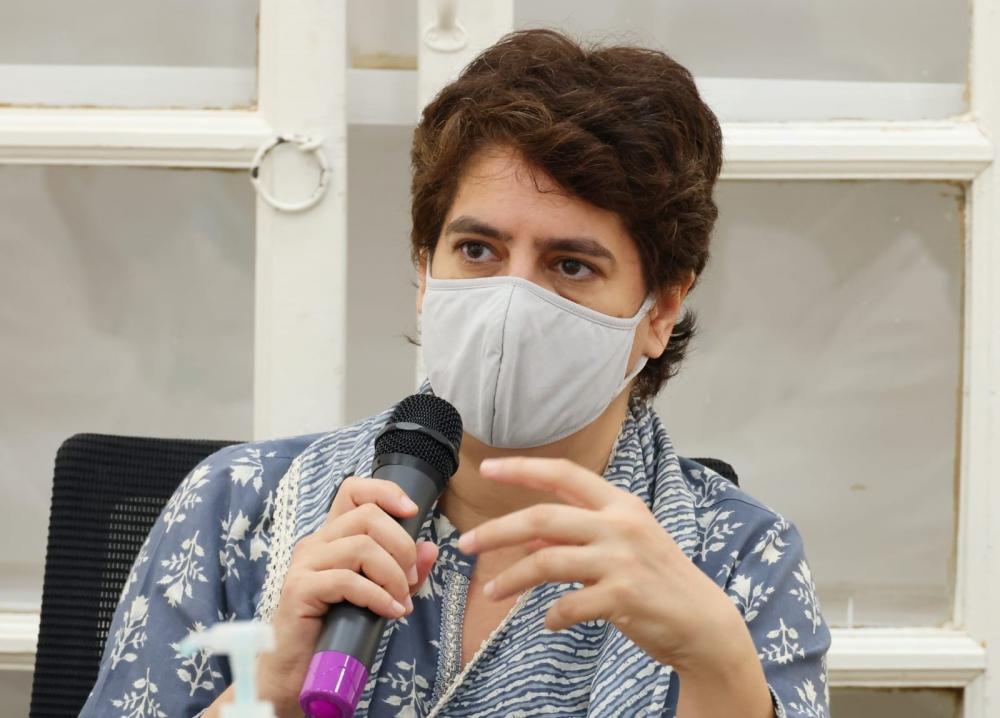 The Weekend Leader - Priyanka to be in Lucknow next week to finalise yatra program