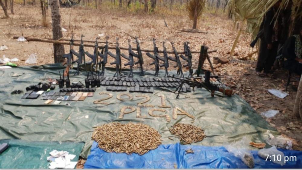 The Weekend Leader - Odisha police seize arm, ammunition from Maoist camp