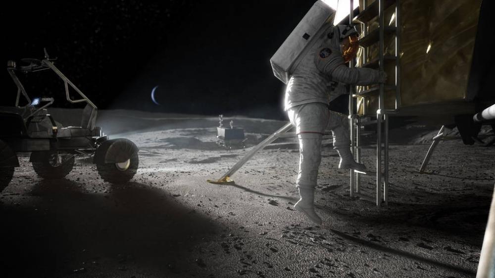 The Weekend Leader - SpaceX, Blue Origin to make Moon lander design for NASA