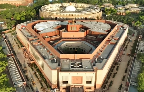 The Weekend Leader - Special Parliament Session: Preparations in Full Swing with Rehearsals in New and Old Buildings