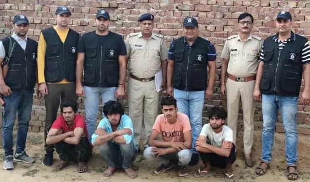 Four held in Gurugram on murder charges