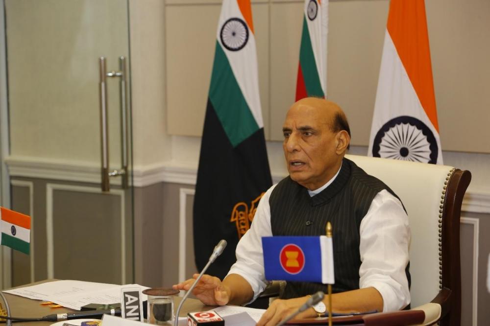 The Weekend Leader - India 'priest' of peace, but can give apt reply to aggression: Rajnath
