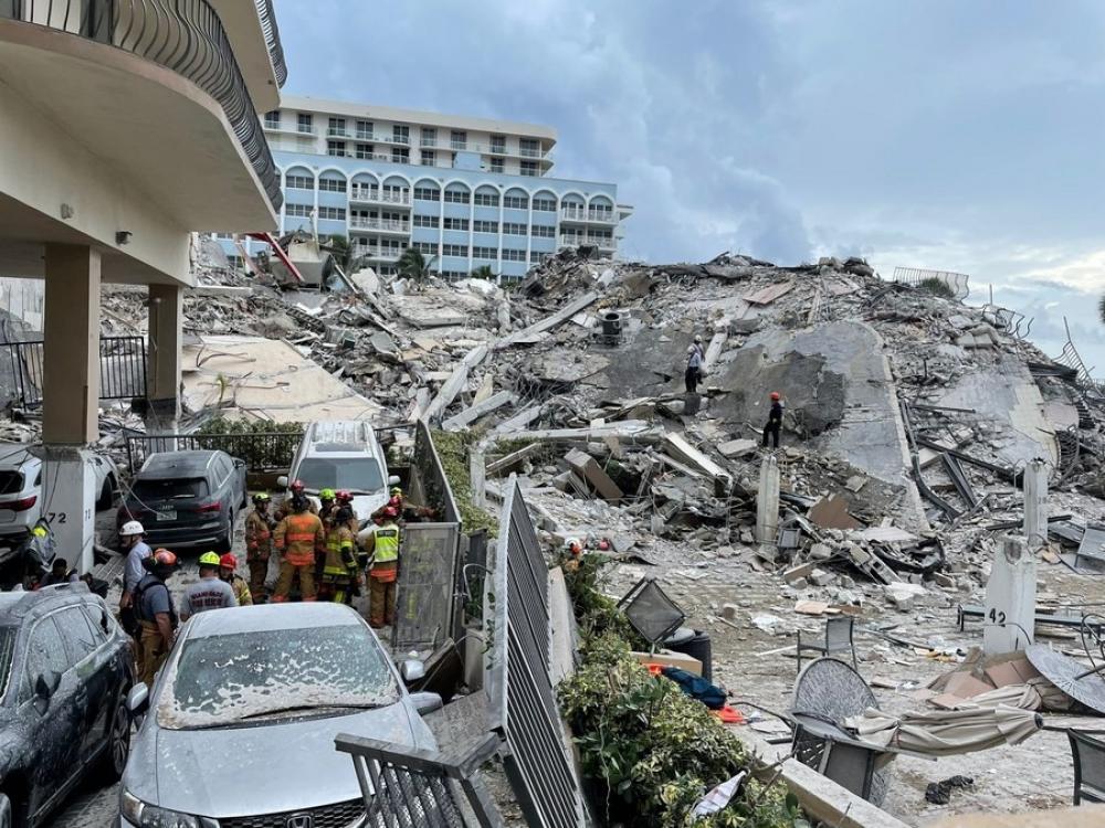 The Weekend Leader - 'Search at collapsed Florida condo won't end until all human remains found'