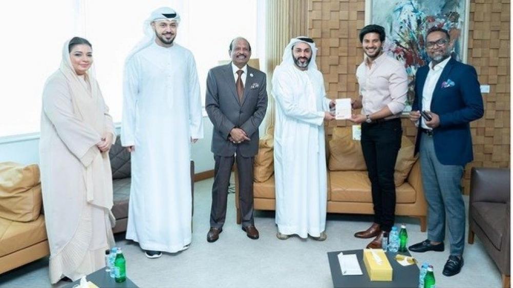 The Weekend Leader - After dad Mammootty, Dulquer Salmaan also gets UAE Golden Visa