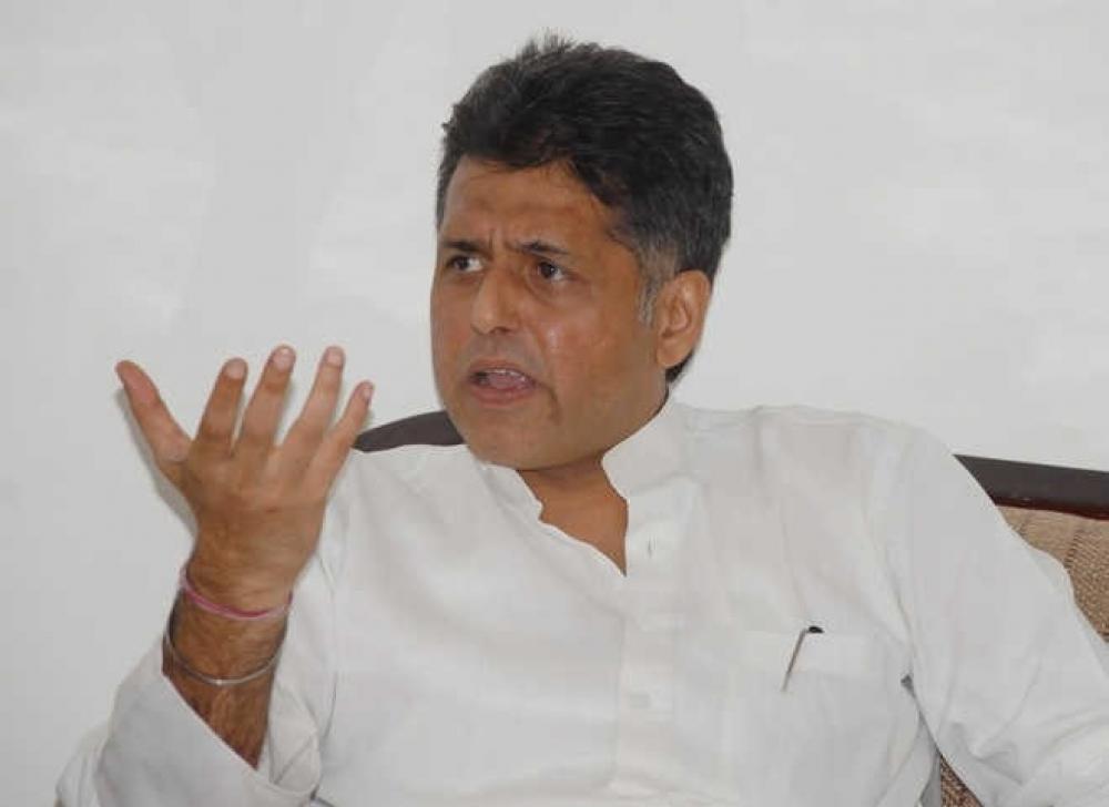 The Weekend Leader - Manish Tewari targets Rahul, says Cong should not indulge in Hindutva debate