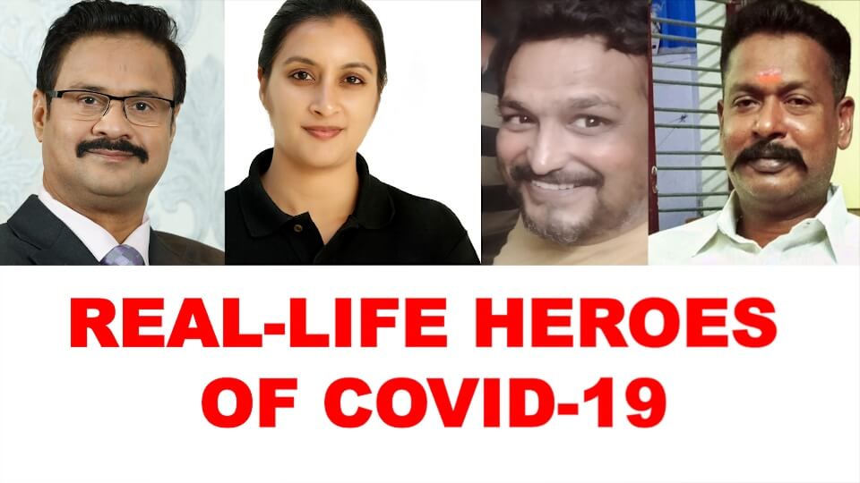 Real-life heroes of Covid-19