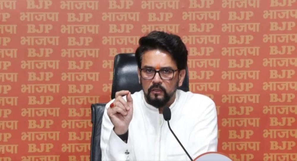 The Weekend Leader - EC Works With Integrity, Congress Misused It In Past: Anurag Thakur Counters Rahul Gandhi