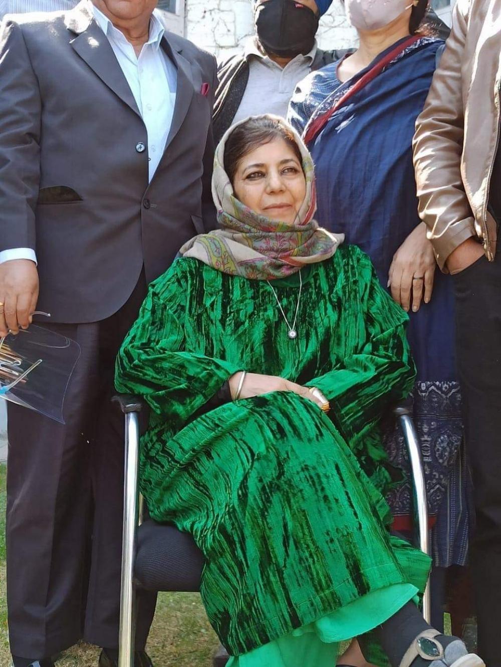 The Weekend Leader - Again under house arrest: Mehbooba Mufti