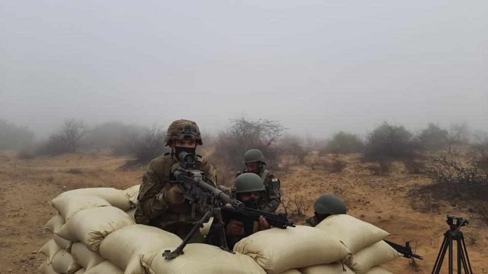 The Weekend Leader - India, US soldiers hold joint counter-terrorism drill in desert