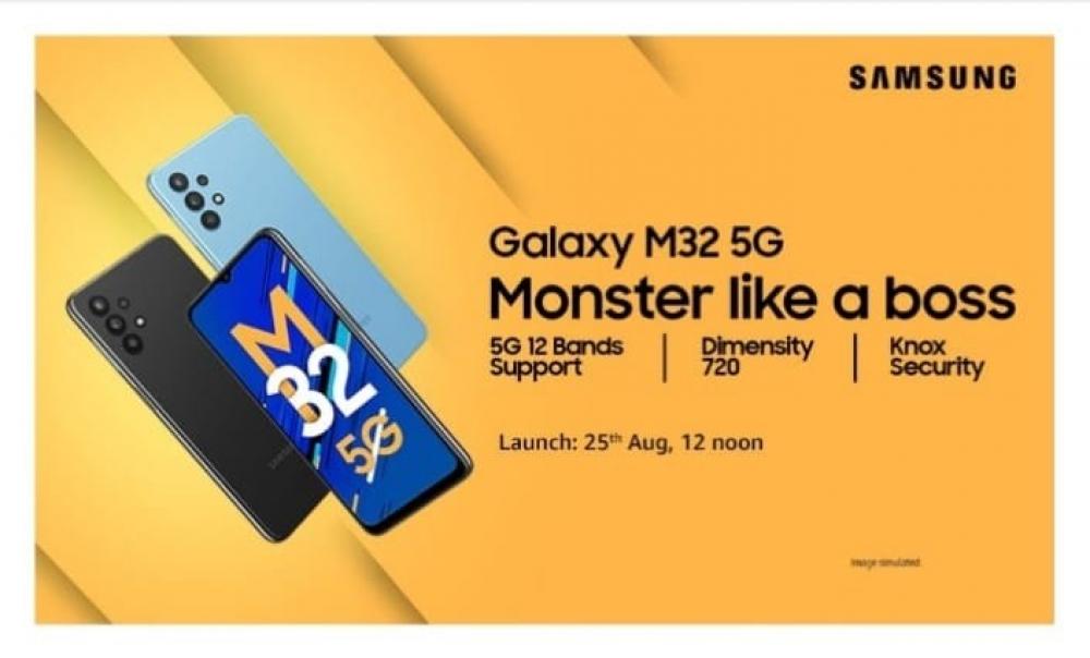The Weekend Leader - Samsung to unveil Galaxy M32 5G in India on Aug 25