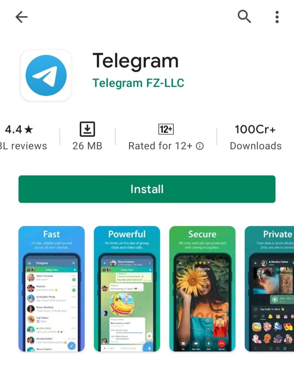 The Weekend Leader - Telegram crosses 1bn downloads on Google's Play Store