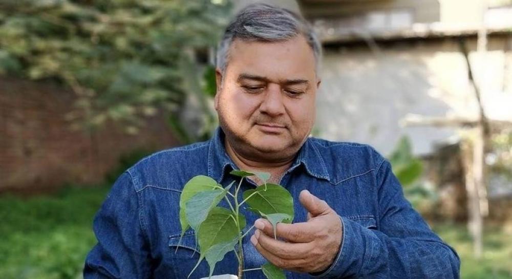 The Weekend Leader - ﻿Indian environmentalist advocates a greenery revolution