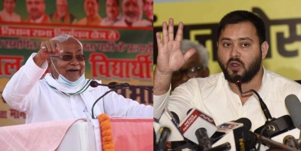 The Weekend Leader - Nitish doing negative politics during pandemic, alleges Tejashwi