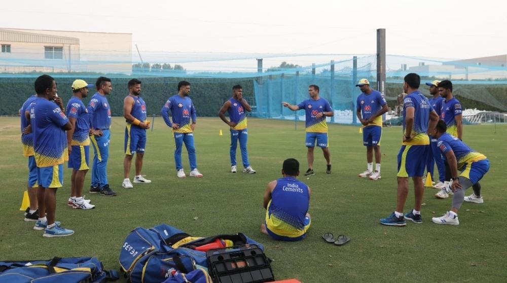 The Weekend Leader - IPL: Chennai Super Kings begin training in Dubai