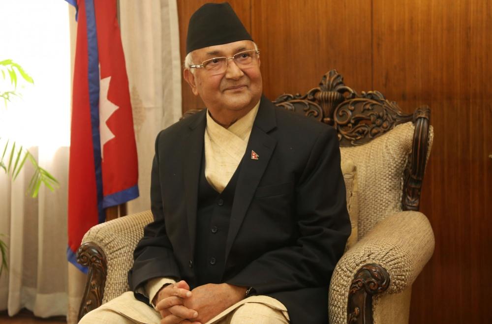 The Weekend Leader - Oli claims India threatened not to promulgate constitution in Nepal