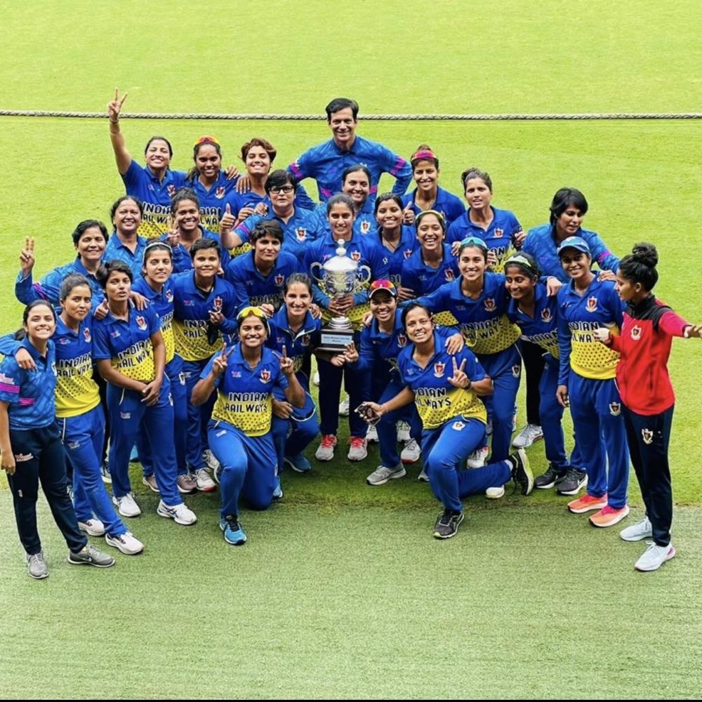 The Weekend Leader - Women's Senior One-Day Trophy: Railways hammer Karnataka to win 13th title