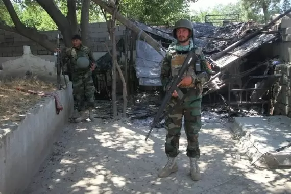 Afghan forces recapture 2 districts