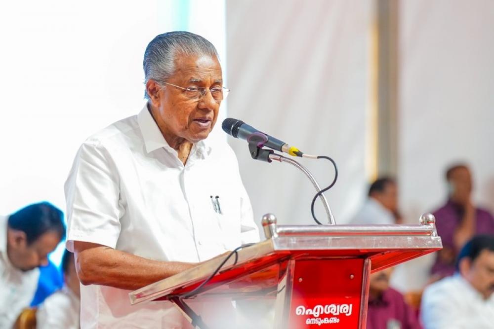 The Weekend Leader - CM Vijayan Faces Protest During Kozhikode Market Inauguration, Slams Oppn