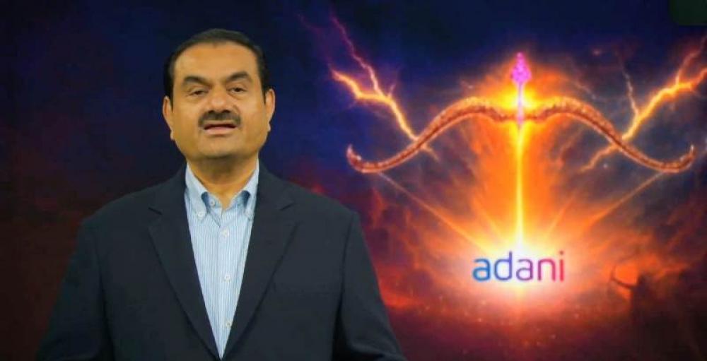 The Weekend Leader - Gautam Adani’s Gandiva Bow Backdrop Sparks Debate After SEBI Clean Chit