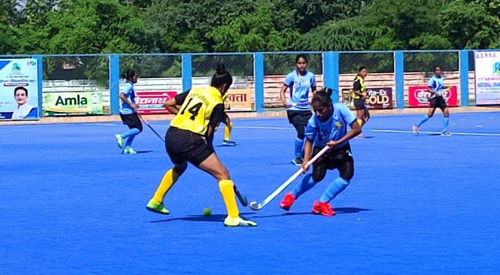 The Weekend Leader - Women's hockey nationals: Big wins for Odisha, Punjab, and Haryana on Day 2