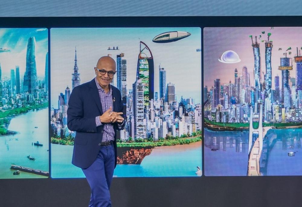 The Weekend Leader - Satya Nadella’s Pay Soars to $96.5 Million in FY25 as Microsoft’s AI Boom Lifts Profits