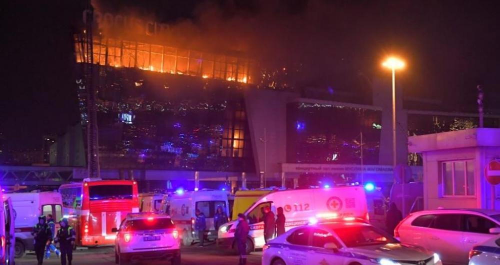 The Weekend Leader - Deadly Attack at Moscow's Crocus City Hall Claims Over 60 Lives