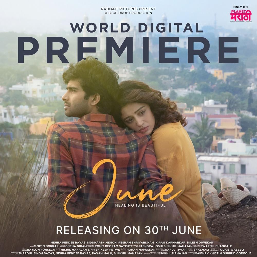 The Weekend Leader - Nehha Pendse-Siddharth Menon starrer 'June' goes live on Planet Marathi Cinema on June 30