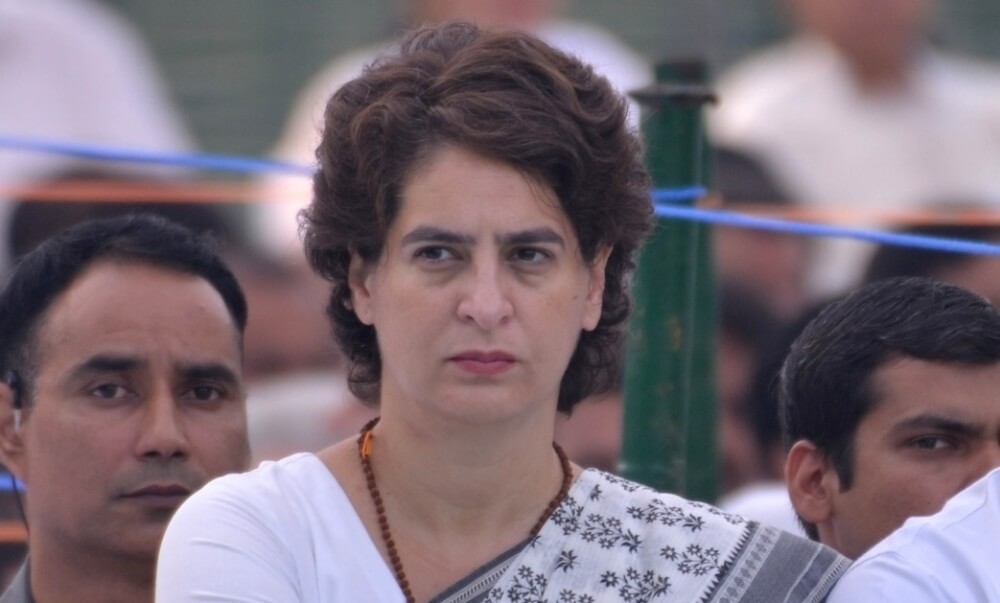 UP CM more interested in hiding his failures, says Priyanka    
