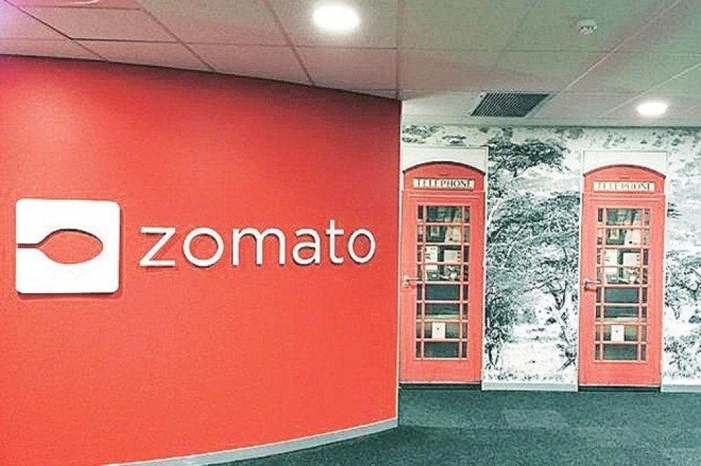 The Weekend Leader - Zomato flies on market debut, up 68% from issue price