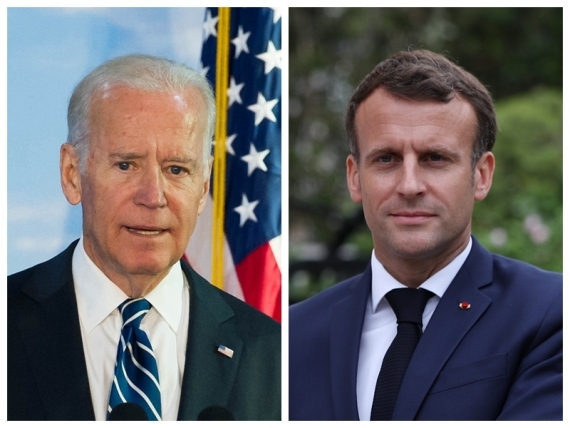The Weekend Leader - Macron, Biden to meet in Oct over AUKUS deal