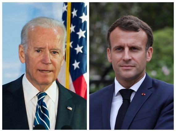 The Weekend Leader - Macron, Biden to meet in Oct over AUKUS deal