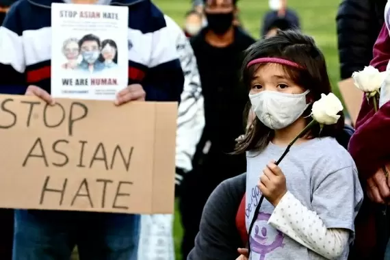 Anti-Asian hate crimes in LA County increase sharply